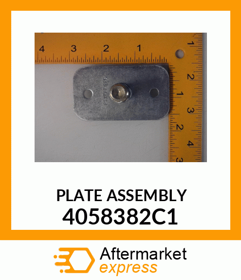 PLATE ASSEMBLY 4058382C1