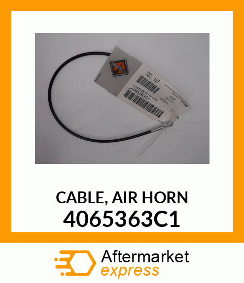 CABLE, AIR HORN 4065363C1