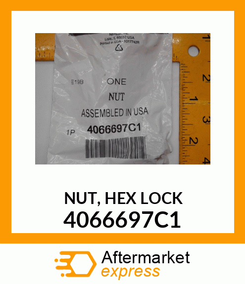 NUT, HEX LOCK 4066697C1