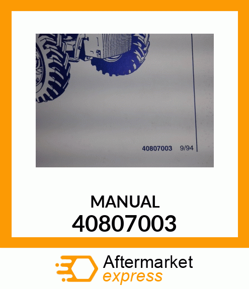 MANUAL 40807003