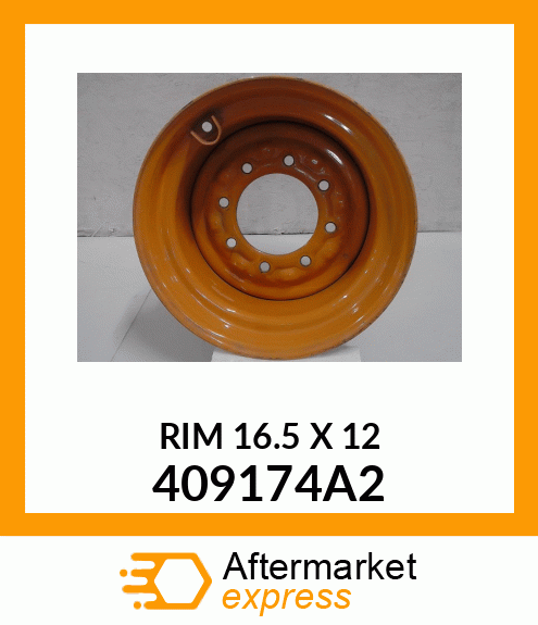 RIM 16.5 X 12 409174A2