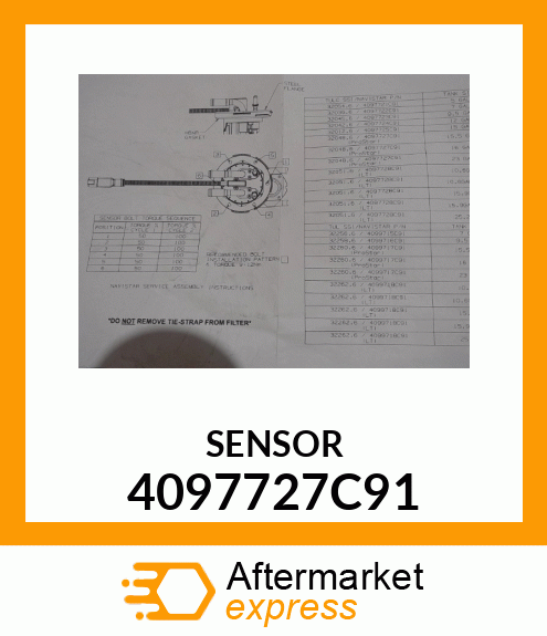 SENSOR 4097727C91