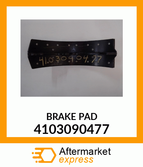 BRAKE PAD 4103090477