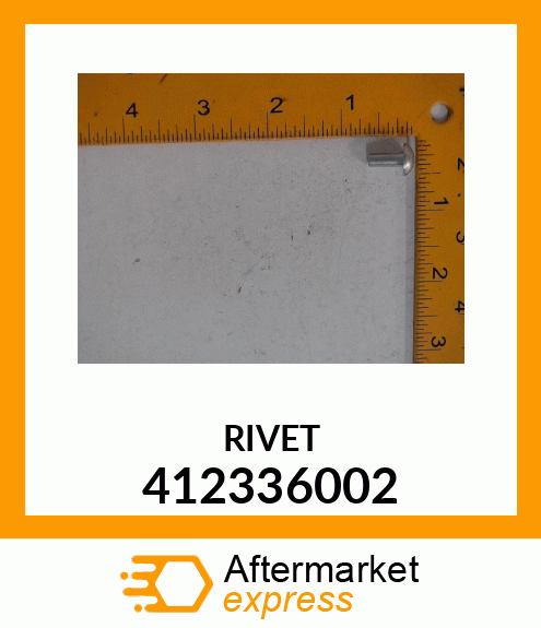 RIVET 412336002