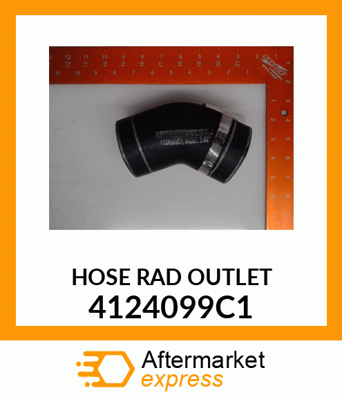 HOSE RAD OUTLET 4124099C1