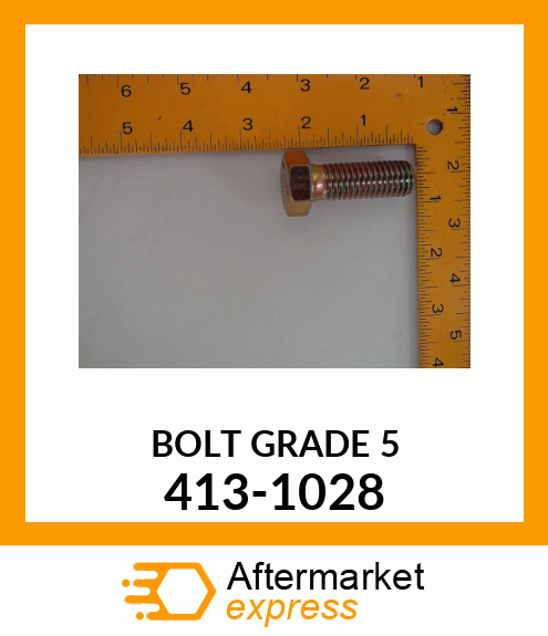 BOLT GRADE 5 413-1028