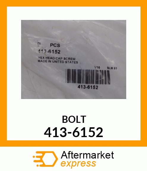 BOLT 413-6152