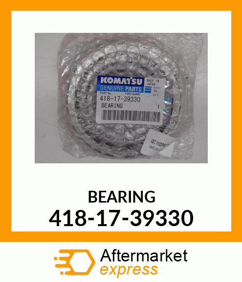 BEARING 418-17-39330