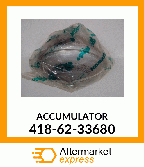 ACCUMULATOR 418-62-33680