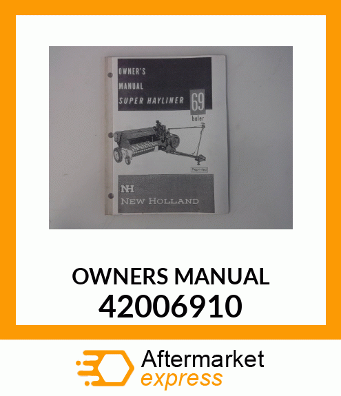 OWNERS MANUAL 42006910