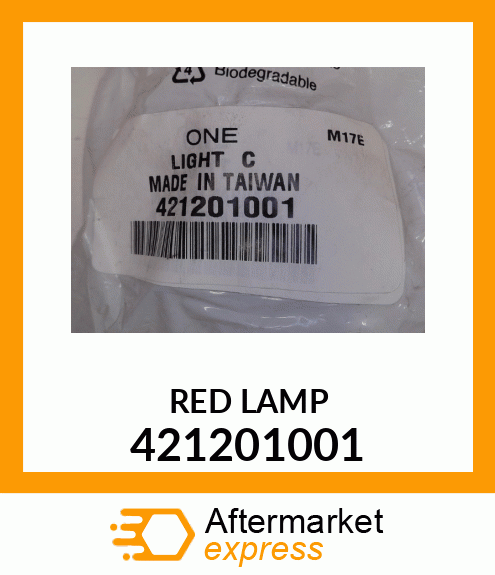 RED LAMP 421201001