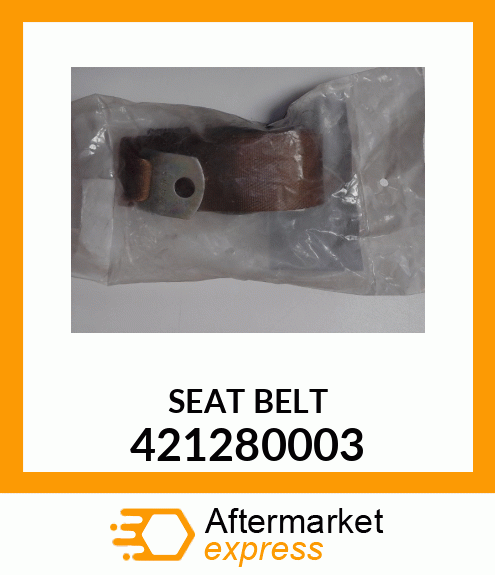 SEAT BELT 421280003