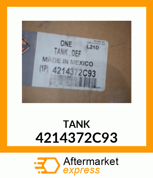 TANK 4214372C93