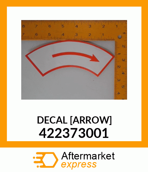 DECAL [ARROW] 422373001