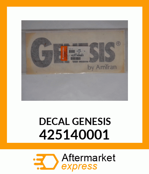 DECAL GENESIS 425140001