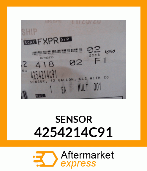 SENSOR 4254214C91