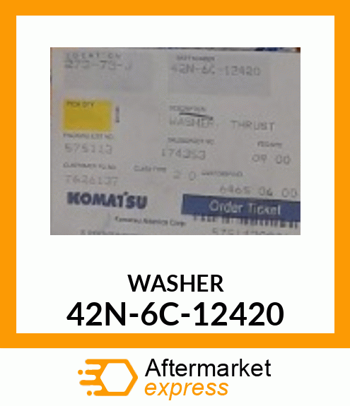 WASHER 42N-6C-12420