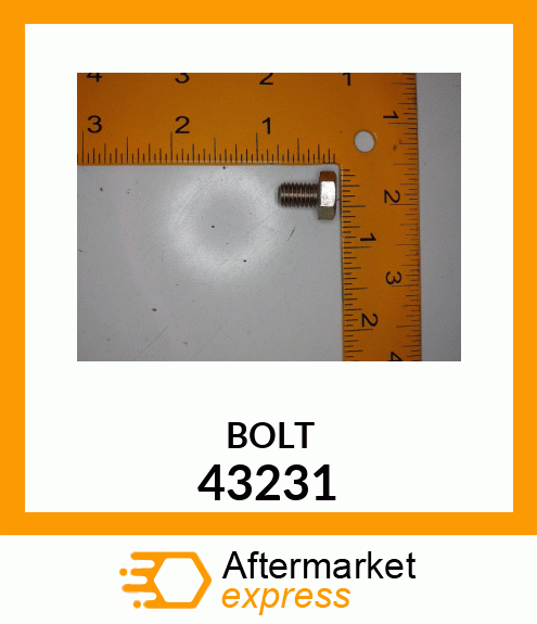 BOLT 43231