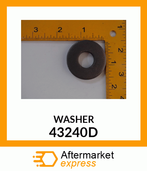 WASHER 43240D