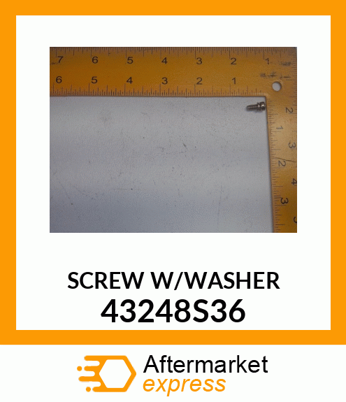 SCREW W/WASHER 43248S36