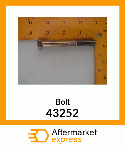 Bolt 43252