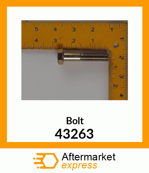 Bolt 43263