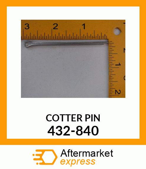 COTTER PIN 432-840