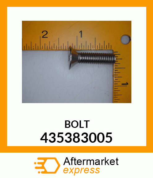 BOLT 435383005