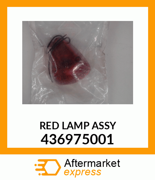 RED LAMP ASSY 436975001