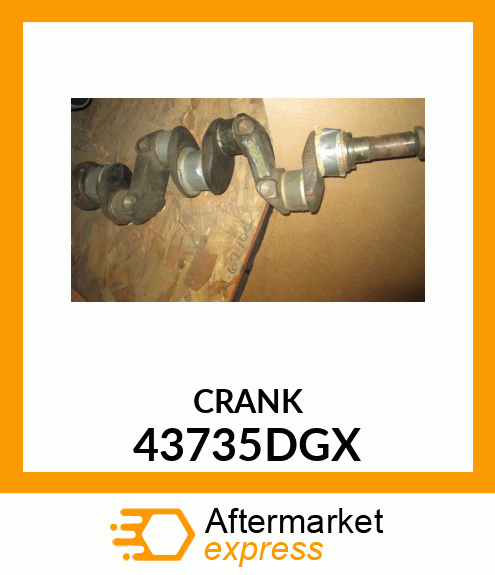 CRANK 43735DGX