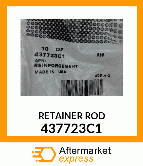 RETAINER ROD 437723C1