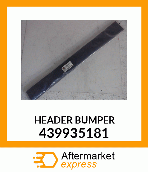 HEADER BUMPER 439935181