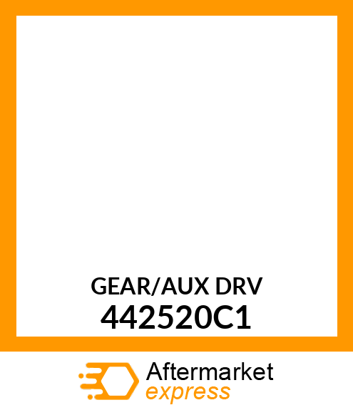 GEAR/AUX DRV 442520C1