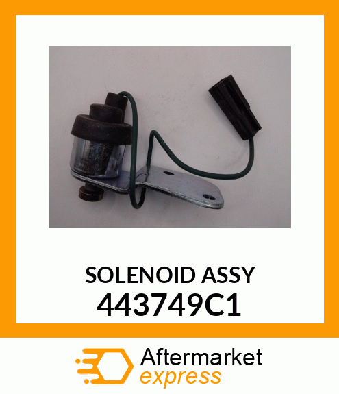 SOLENOID ASSY 443749C1