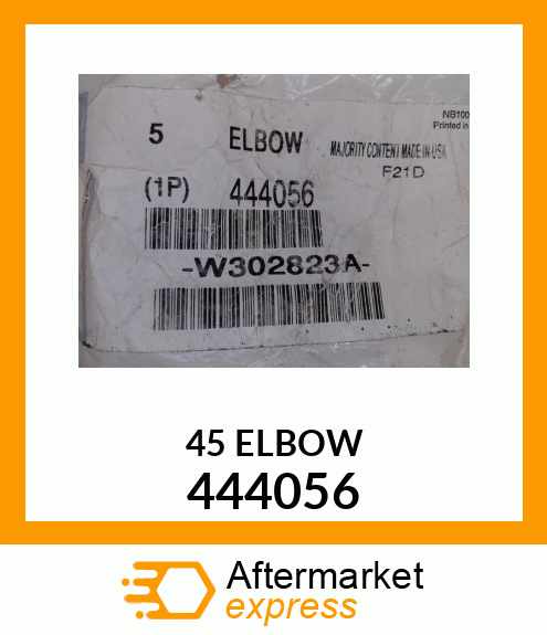 45 ELBOW 444056