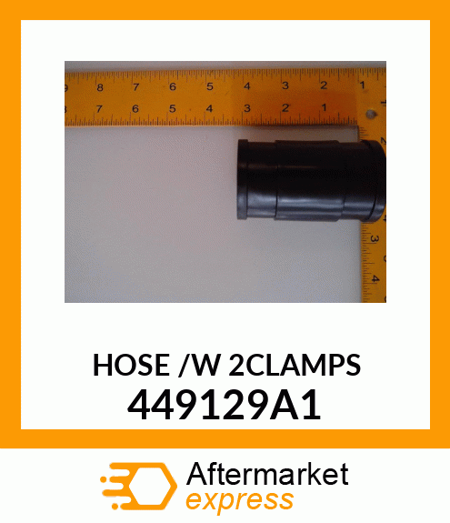 HOSE /W 2CLAMPS 449129A1