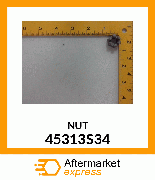 NUT 45313S34