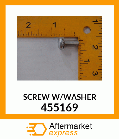 SCREW W/WASHER 455169