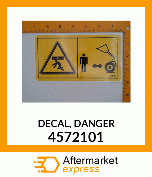 DECAL, DANGER 4572101