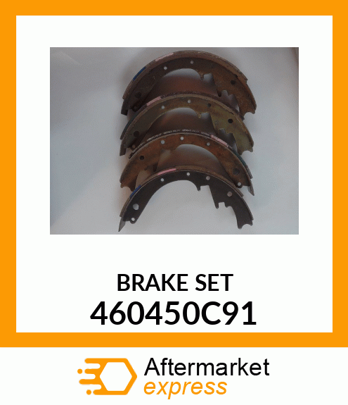 BRAKE SET 460450C91