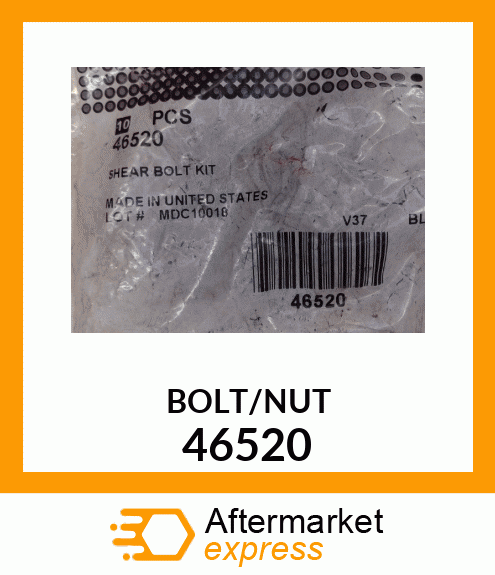 BOLT/NUT 46520