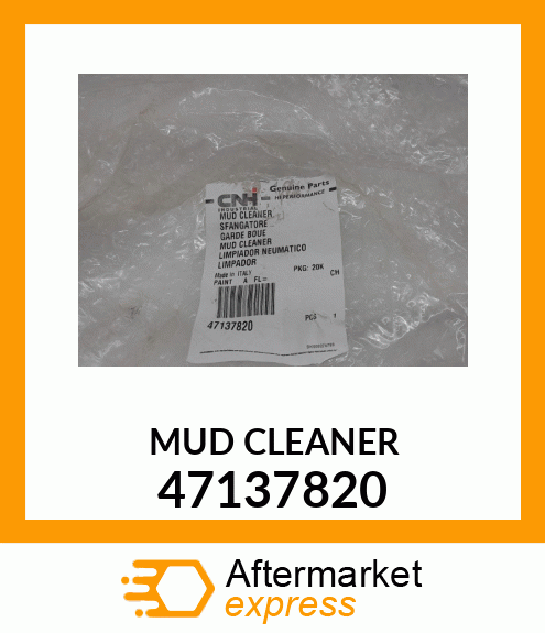 MUD CLEANER 47137820