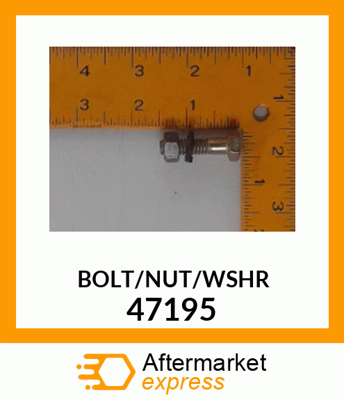 BOLT/NUT/WSHR 47195