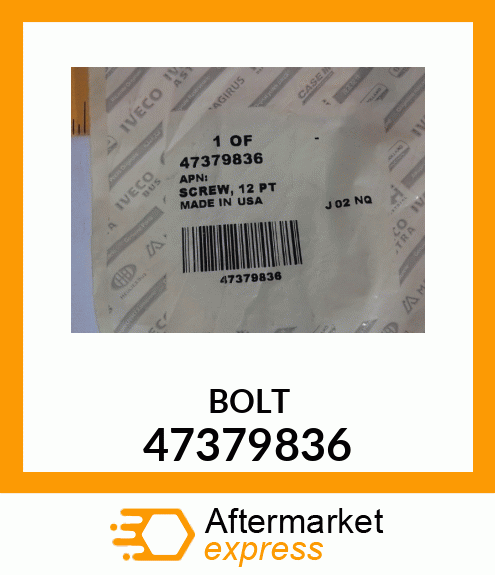 BOLT 47379836