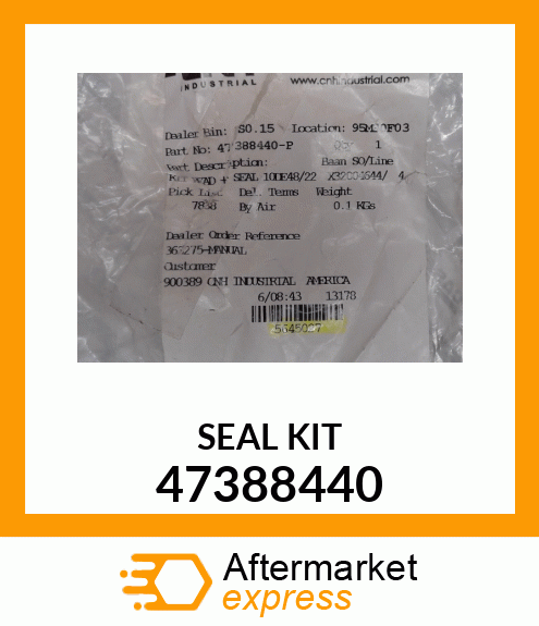 SEAL KIT 47388440