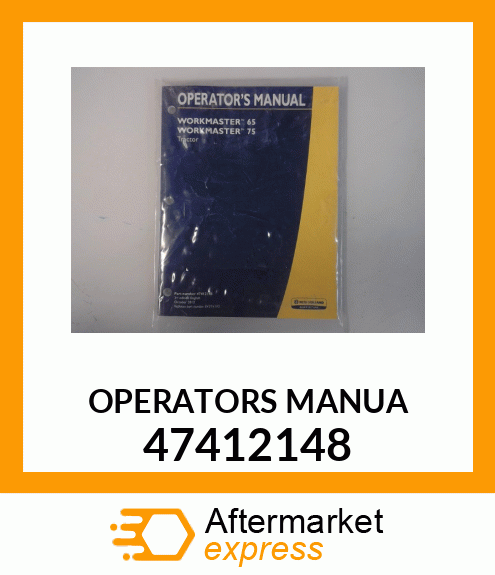 OPERATORS MANUA 47412148