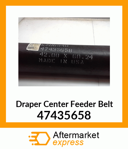 Draper Center Feeder Belt 47435658