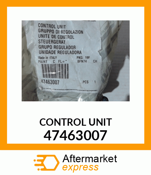 CONTROL UNIT 47463007