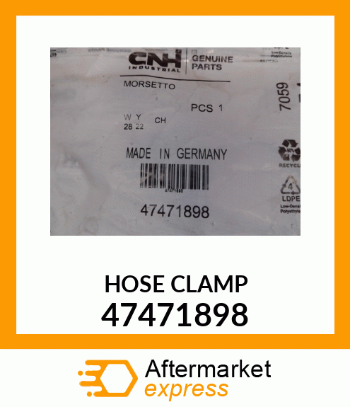 HOSE CLAMP 47471898