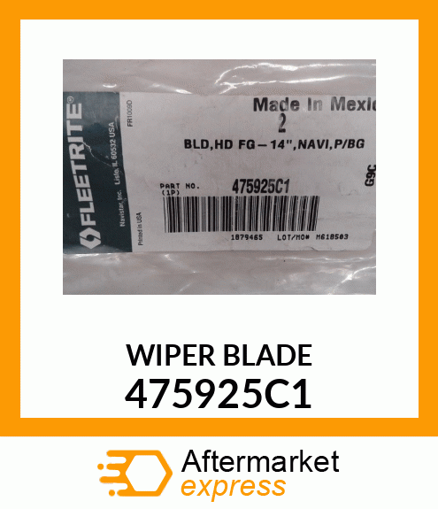 WIPER BLADE 475925C1